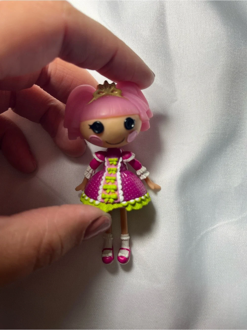 Lalaloopsy Mini Jewel Sparkles 3” Doll Figure Series Toy Pink Princess